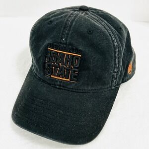 Idaho State Bengals Fall Rush Wordmark Hat Cap Adjustable Strapback NCAA Black
